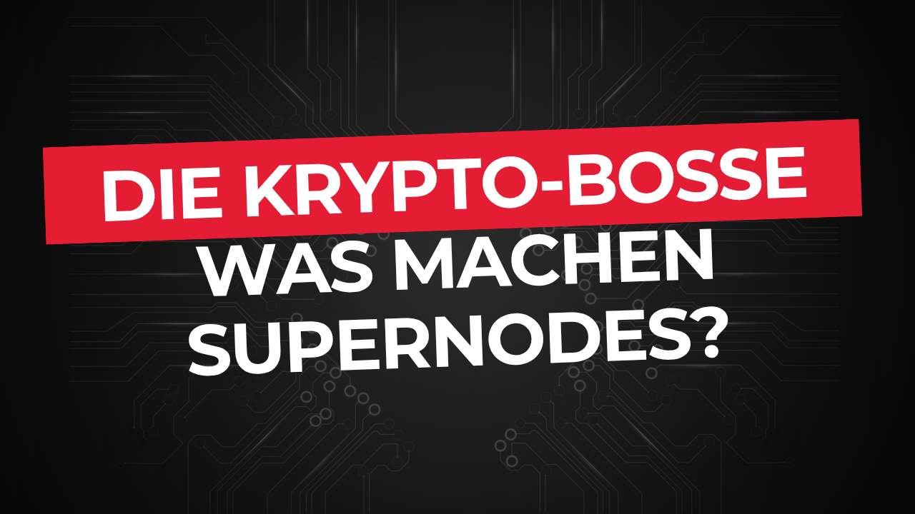 Supernodes – Die Elite-Computer der Krypto-Welt einfach erklärt